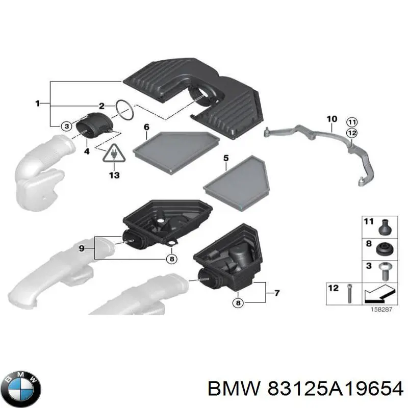Limpiacristales 83125A19654 BMW