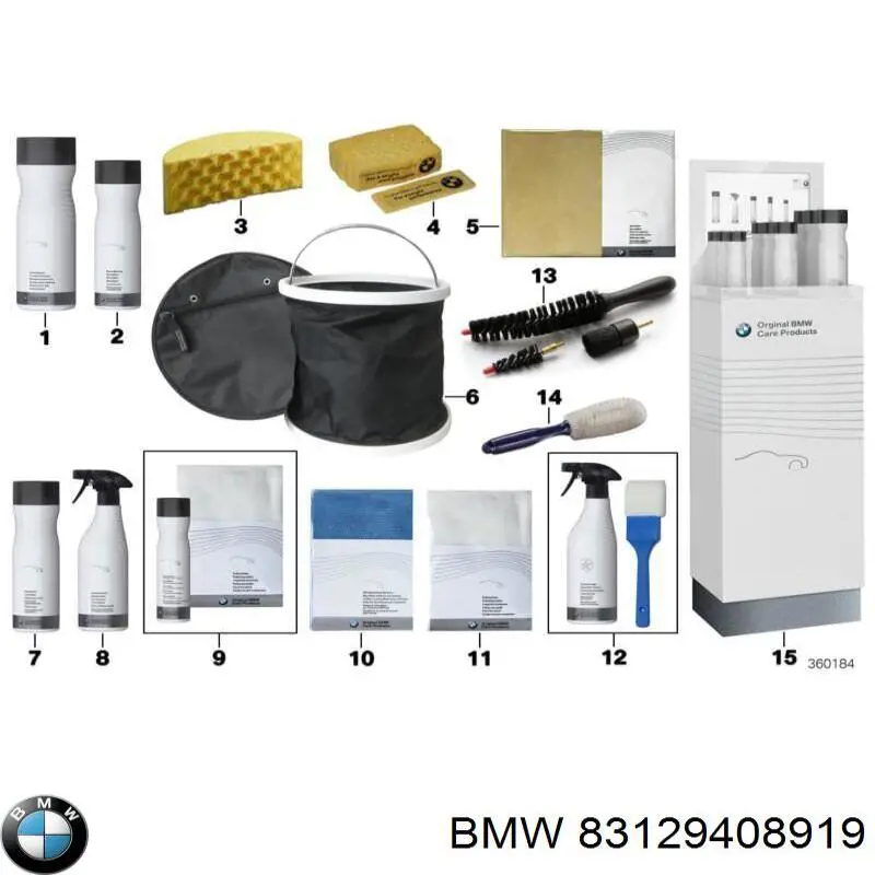 83129408919 BMW shampoo para coches
