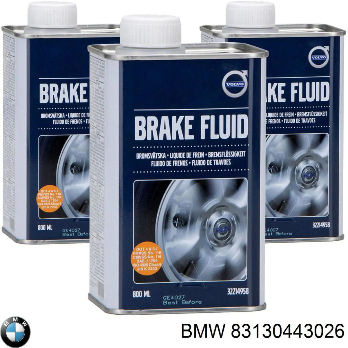 83130443026 BMW Liga de freno