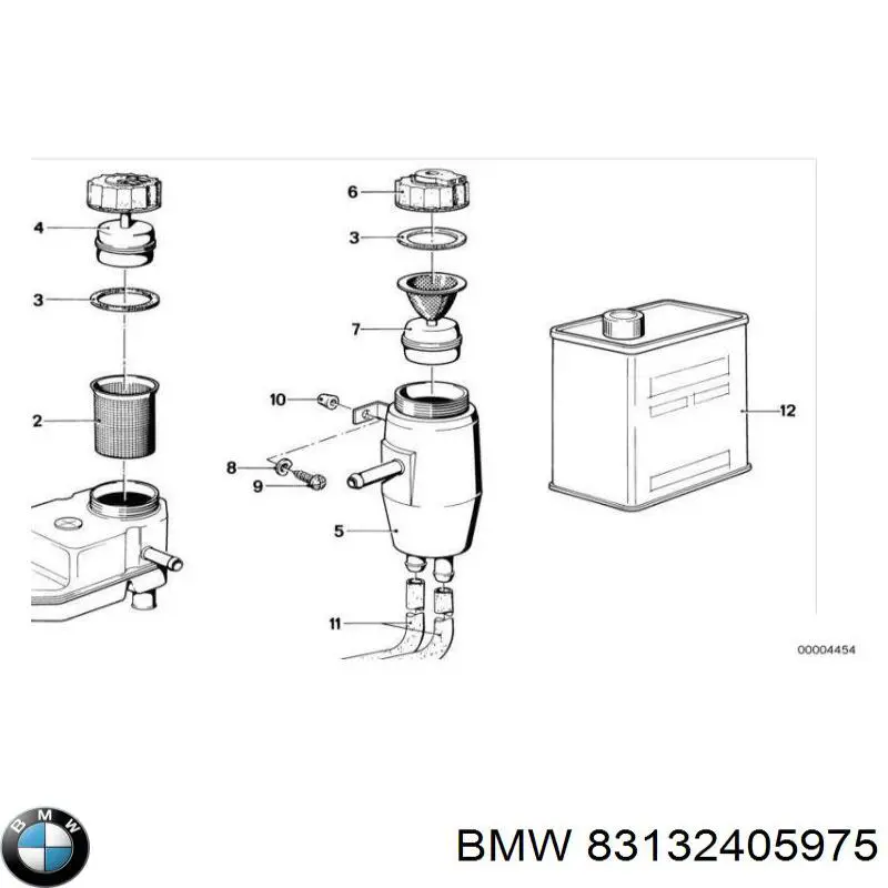 Líquido de frenos BMW 83132405975