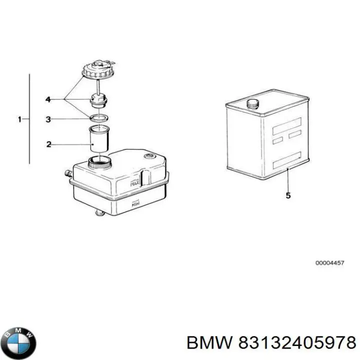 Líquido de freno BMW (83132405978)