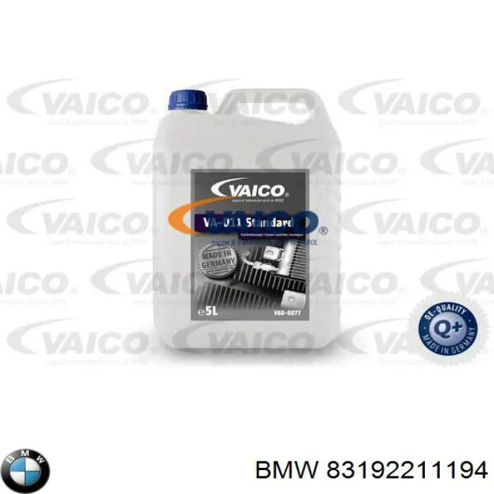 Líquido anticongelante BMW KHLERFROSTSCHUTZ -40°C 1.5L (83192211194)