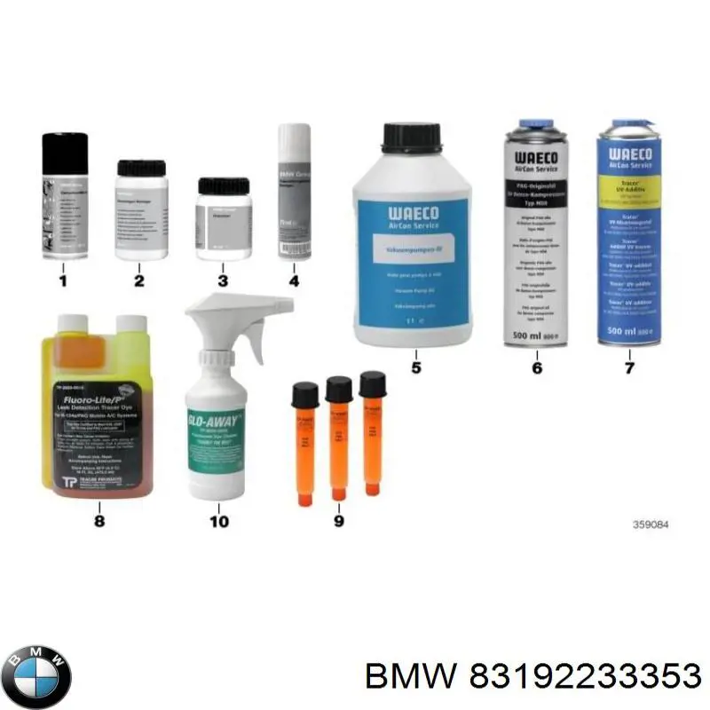 83192233353 BMW Filtro antipolen