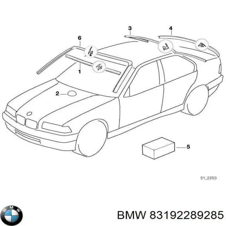 Sellador adhesivo para cristales BMW 83192289285 precio, desde 37,00 EUR