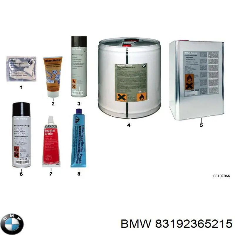 Limpiador de frenos BMW 83192365215 precio, desde 87,89 EUR