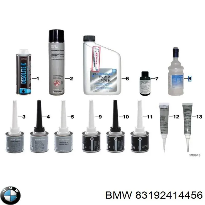 Aditivos del sistema de combustible para motores diésel BMW 83192414456 precio, desde 17,65 EUR