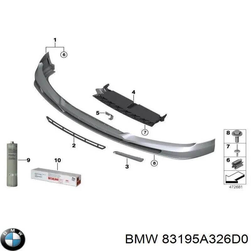 Comprar 83195A326D0 BMW 