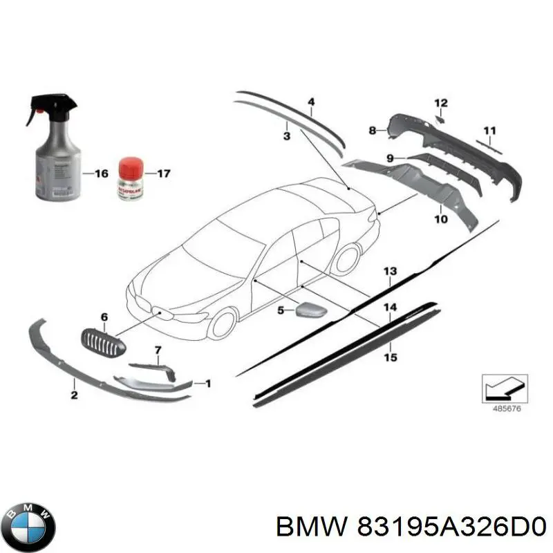  BMW 83195A326D0 precio, desde 46,60 EUR