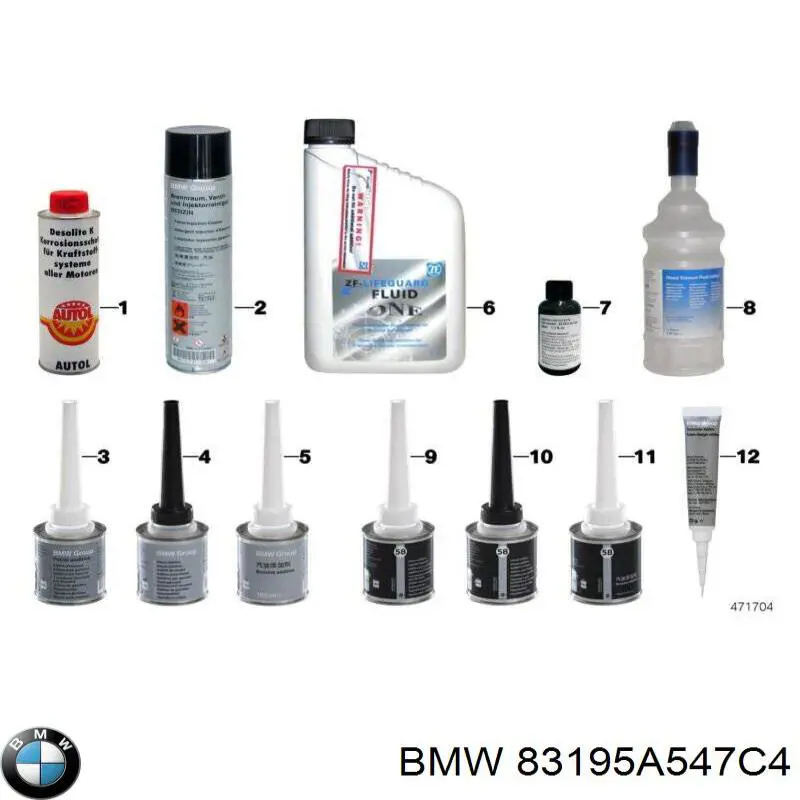 Comprar 83195A547C4 BMW 