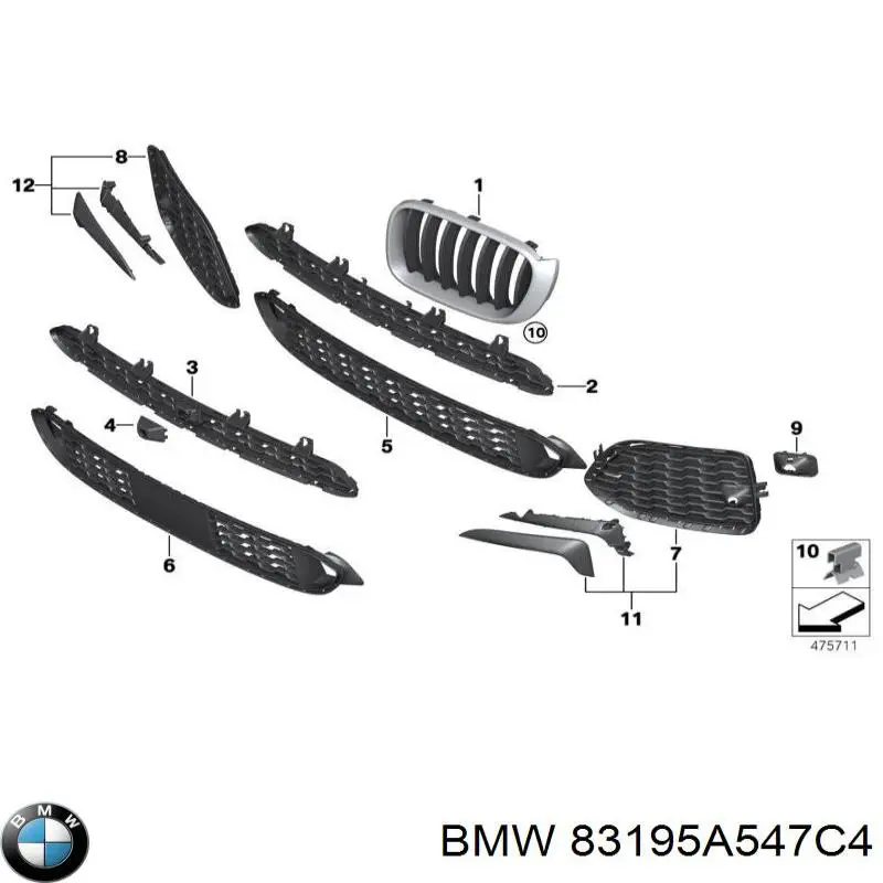 BMW 83195A547C4 precio, desde 55,57 EUR