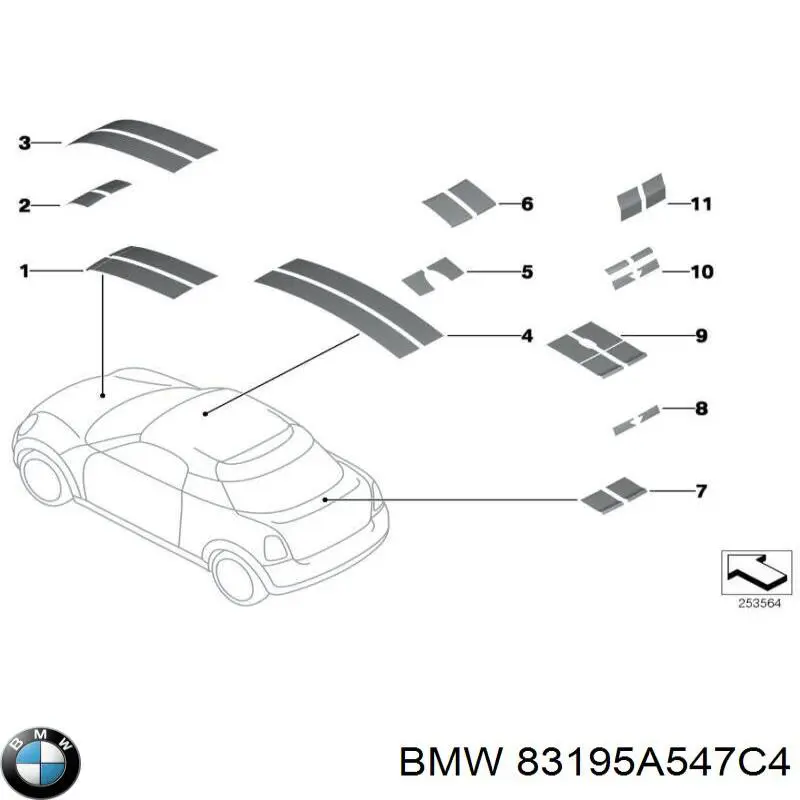Comprar 83195A547C4 BMW 