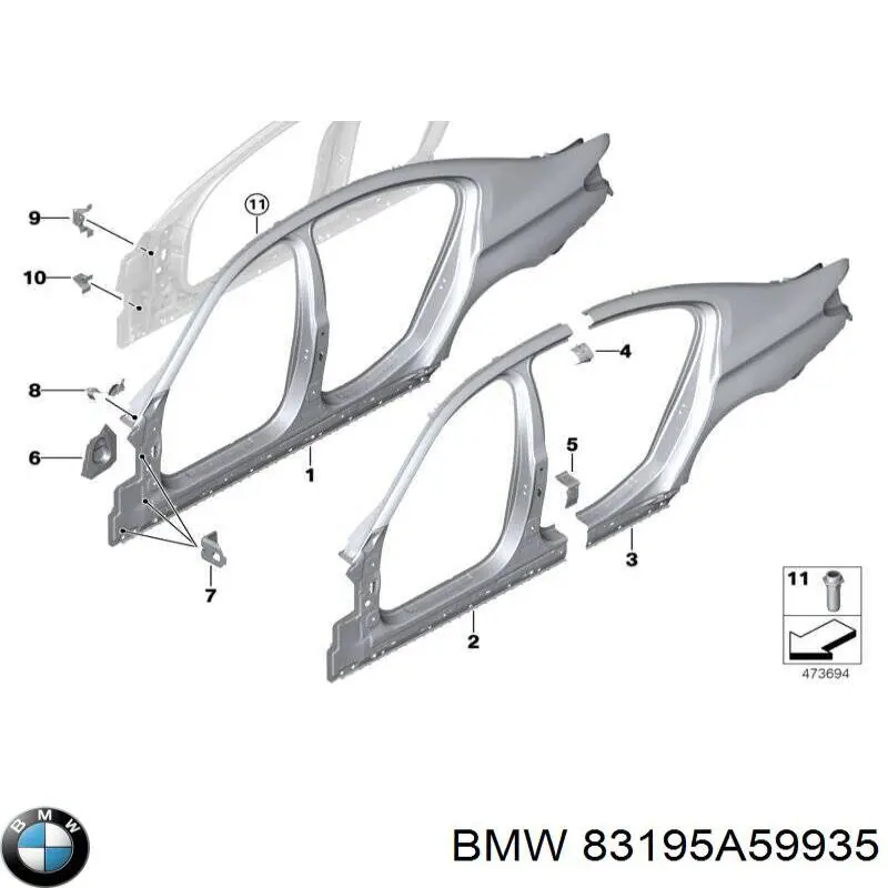 Comprar 83195A59935 BMW 