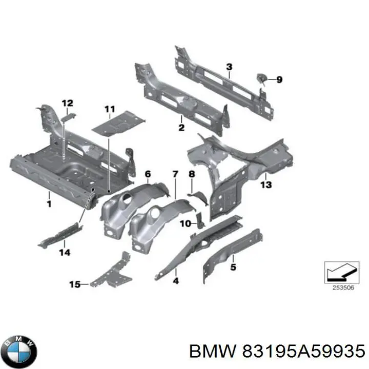  BMW 83195A59935