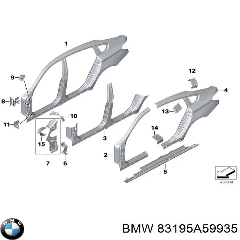 Comprar 83195A59935 BMW 