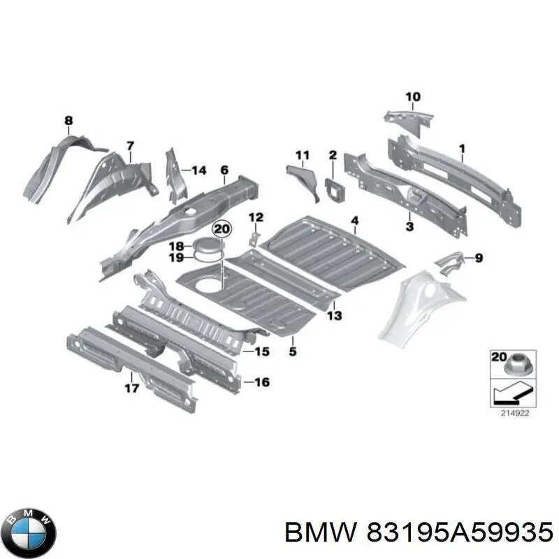 83195A59935 BMW 
