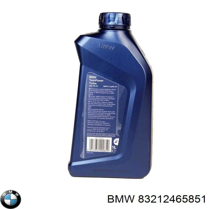 Aceite motor BMW 83212465851 precio, desde 1511,59 USD