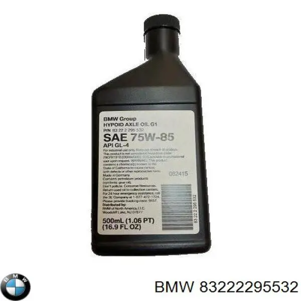 BMW Aceite transmisión (83222295532)