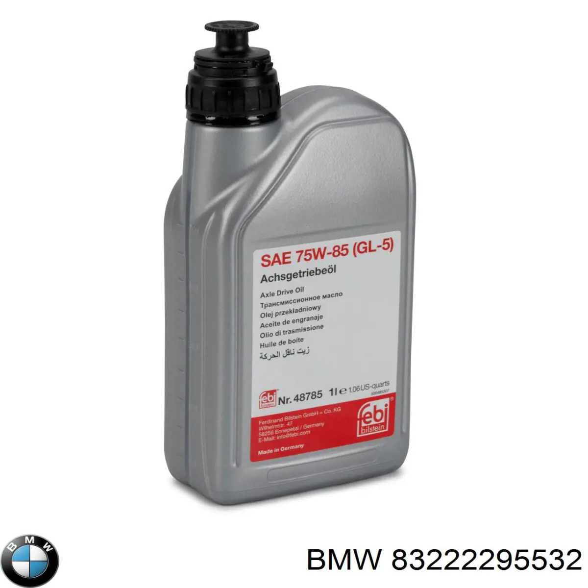 83222295532 BMW Aceite caja cambios