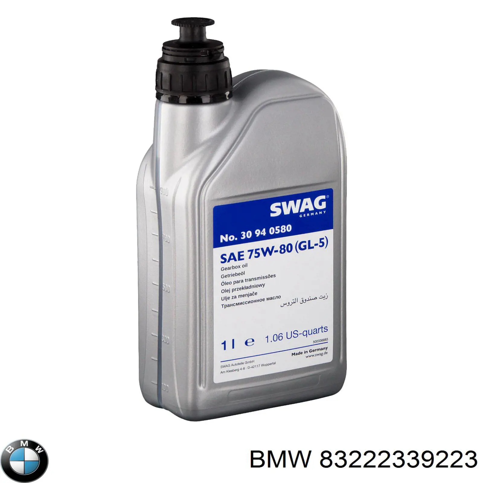 Comprar 83225A53CB0 BMW Aceite caja de cambios