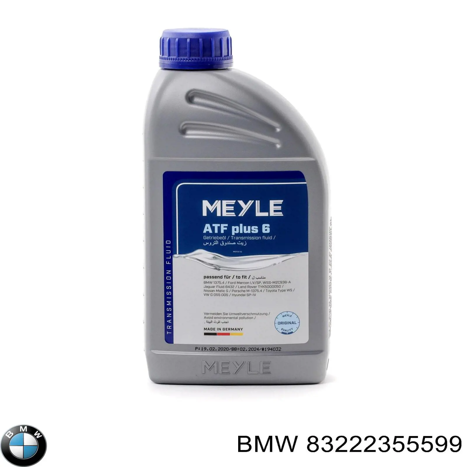 Aceite para transmisión automática  BMW 83222355599 precio, desde 22,33 EUR