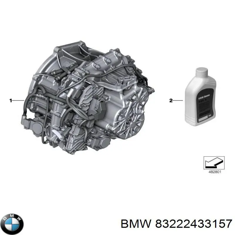 BMW Aceite transmisión (83222433157)