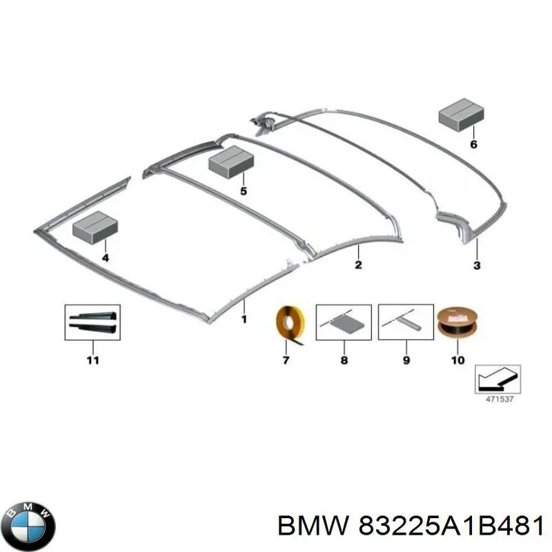  BMW 83225A1B481 precio, desde 63,33 EUR