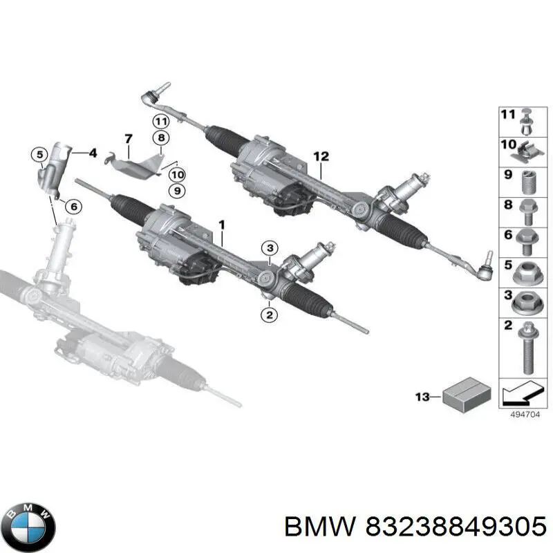 Grasa para rodamientos y juntas homocinéticas 83238849305 BMW