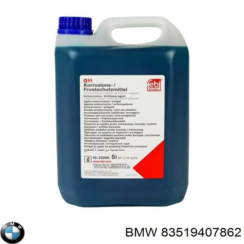 Liquido refrigerante 83519407862 BMW