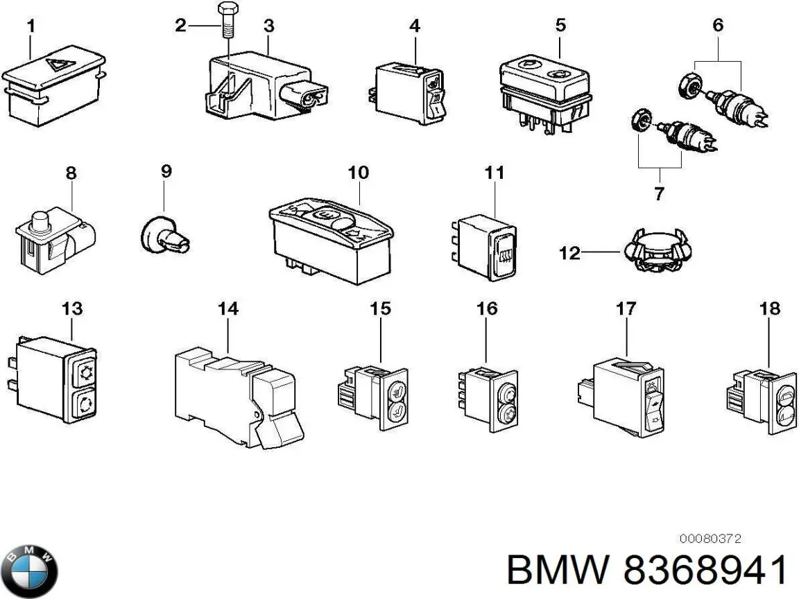  BMW 8368941 precio, desde 27,59 EUR