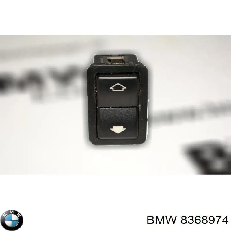 8368974 BMW botón de encendido, motor eléctrico, elevalunas, trasero