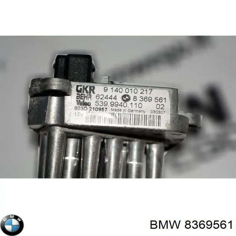 Comprar 8369561 BMW Resistencia del ventilador del habitáculo trasera
