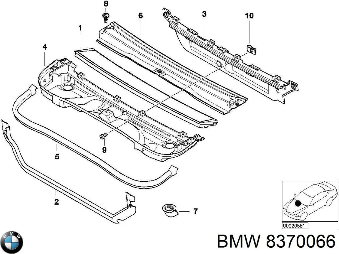 BMW 8370066 precio, desde 59,53 EUR