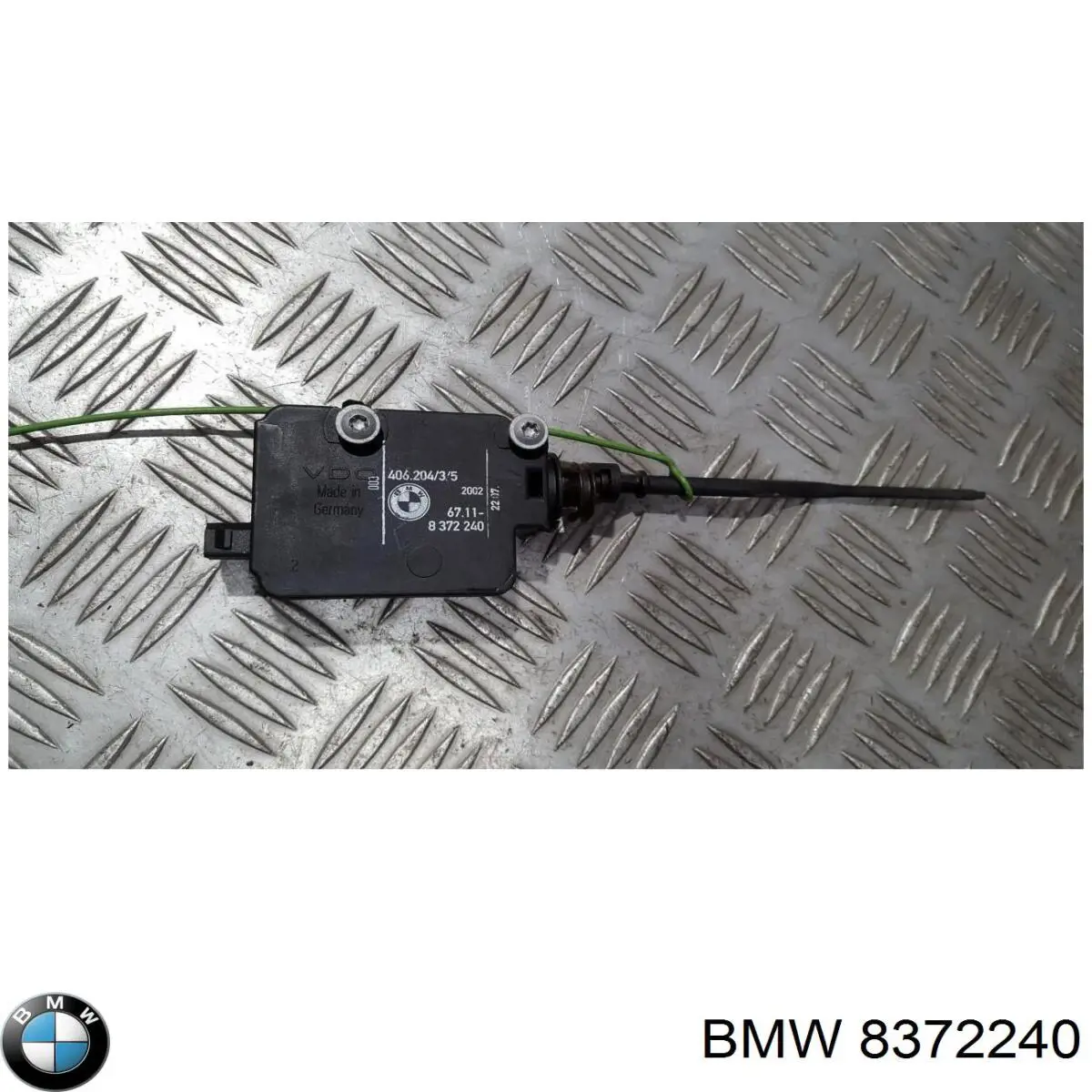 8372240 BMW cerradura, tapa del depósito de gasolina