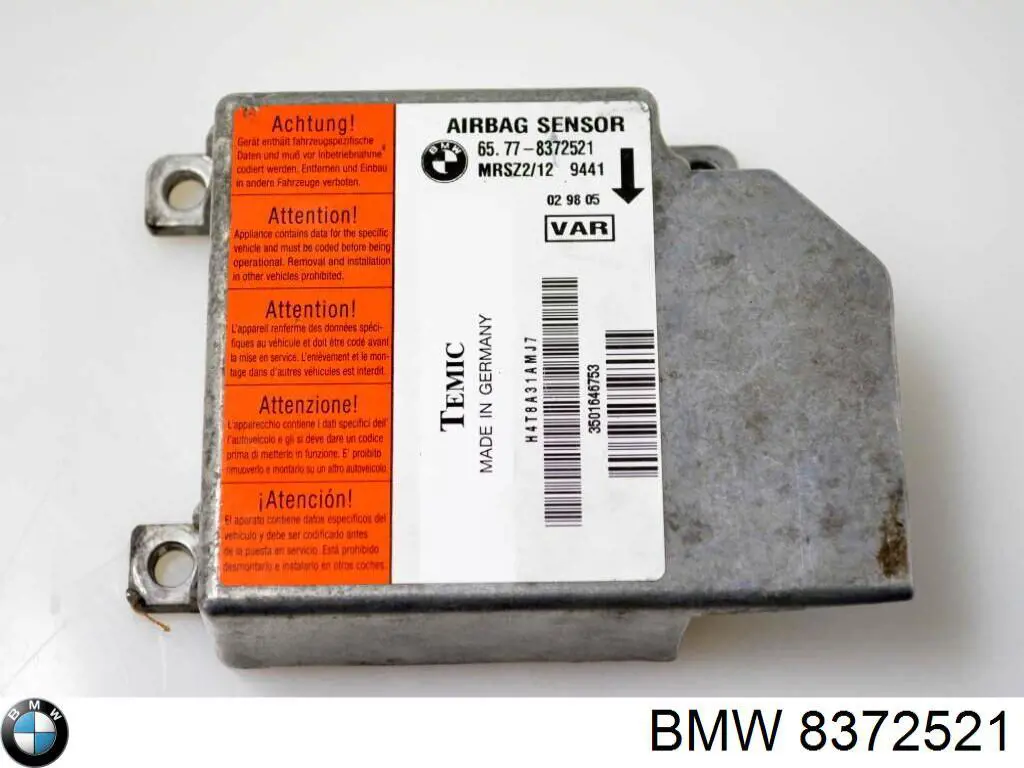 Módulo de control de airbag BMW 0285001368
