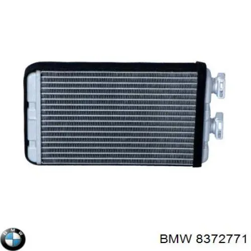 8372771 BMW radiador de calefacción