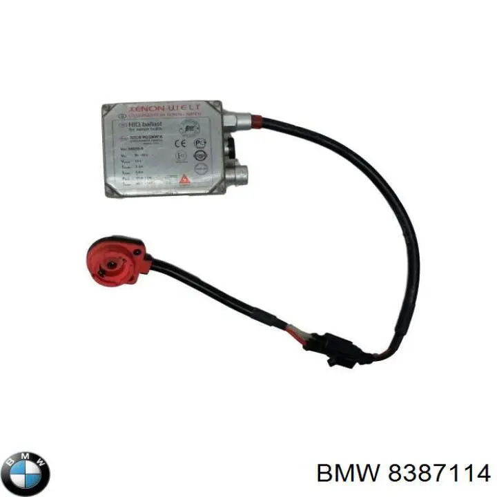 8387114 BMW bobina de reactancia, lámpara de descarga de gas