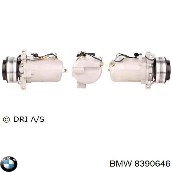 8390646 BMW compresor de aire acondicionado