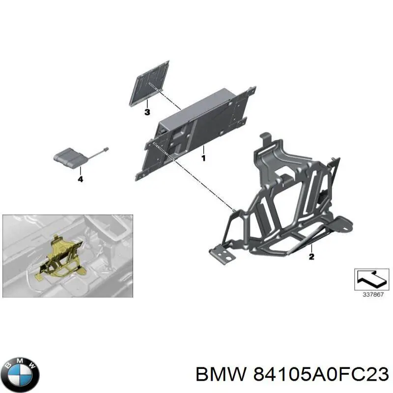 84105A0FC23 BMW