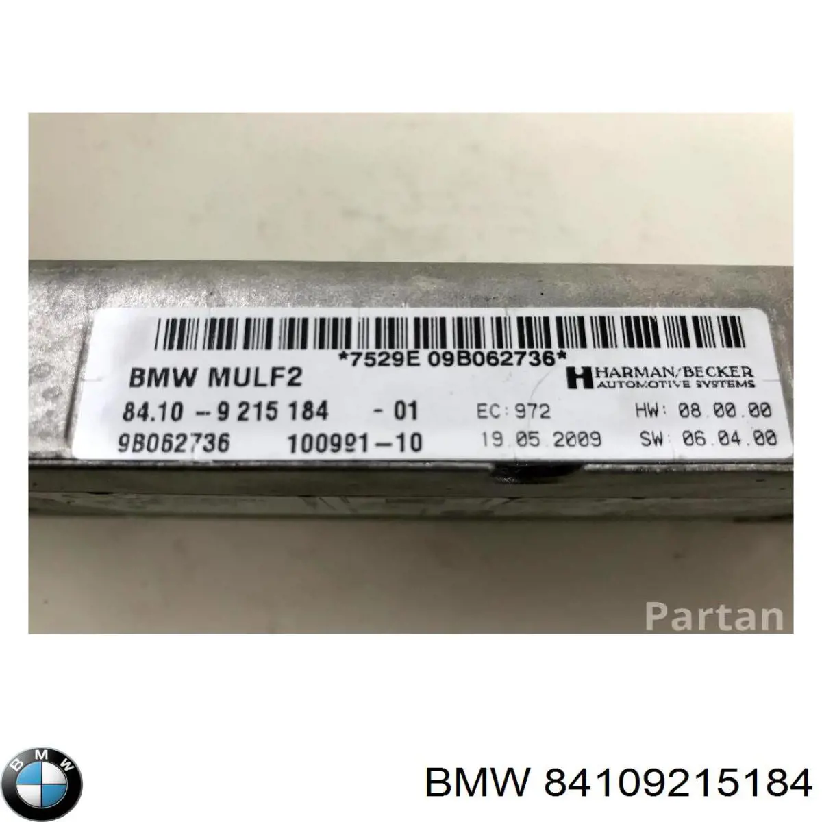  BMW 84109215184 precio, desde 95,83 EUR