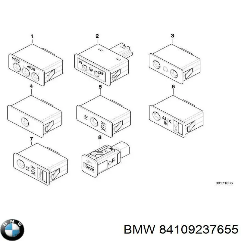  84109237655 BMW