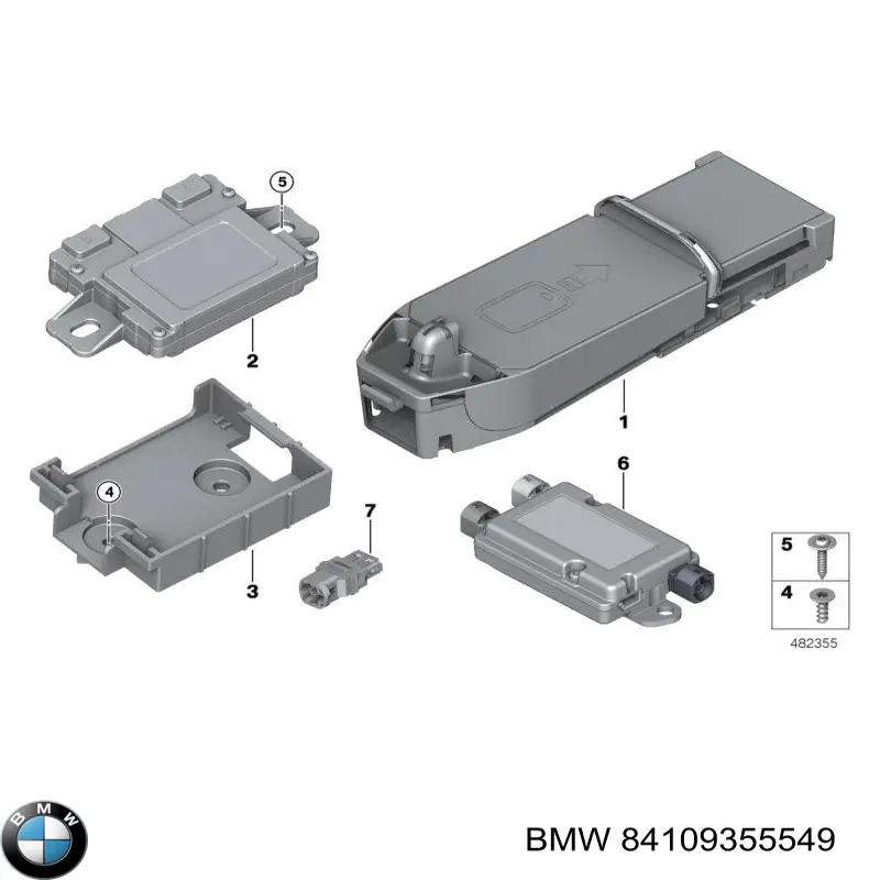Comprar 84109355549 BMW Concentrador USB