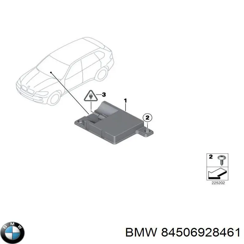 Antena 84506928461 BMW