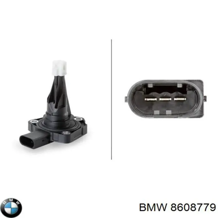 8608779 BMW sensor de nivel de aceite del motor