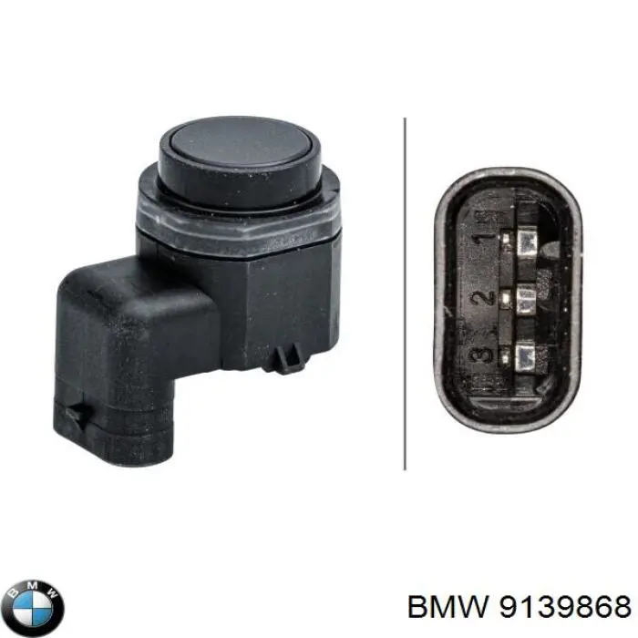 Comprar 9139868 BMW Sensor de aparcamiento delantero lateral