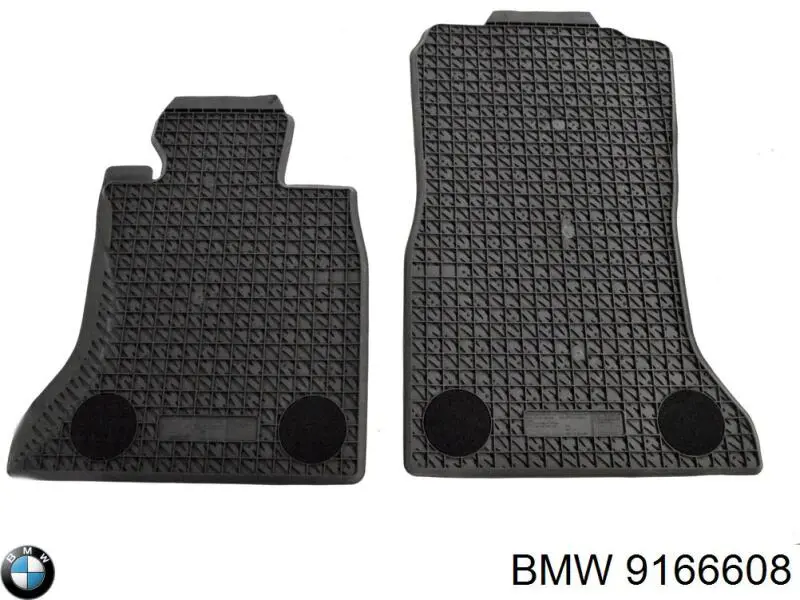 Fijaciones para juego de alfombrillas interiores BMW 9166608