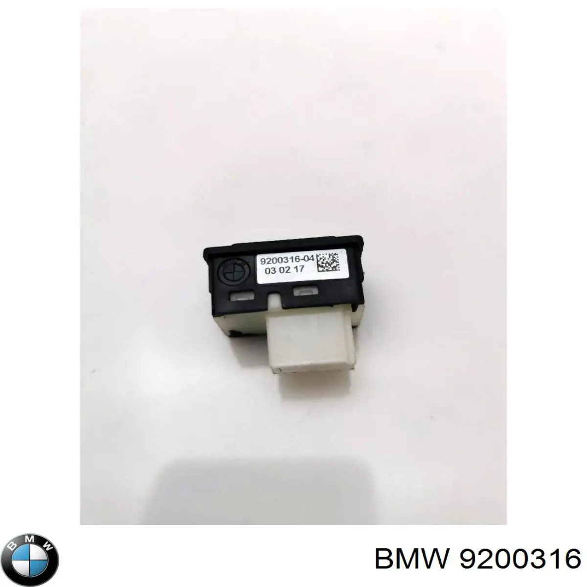 Botón interior de apertura de maletero 9200316 BMW