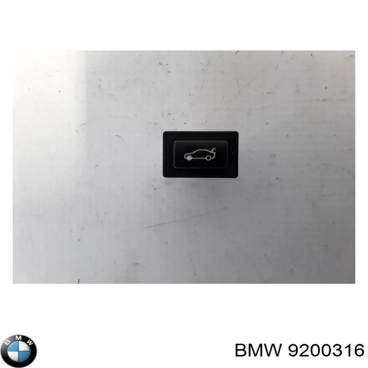 Botón interior de apertura de maletero BMW 9200316
