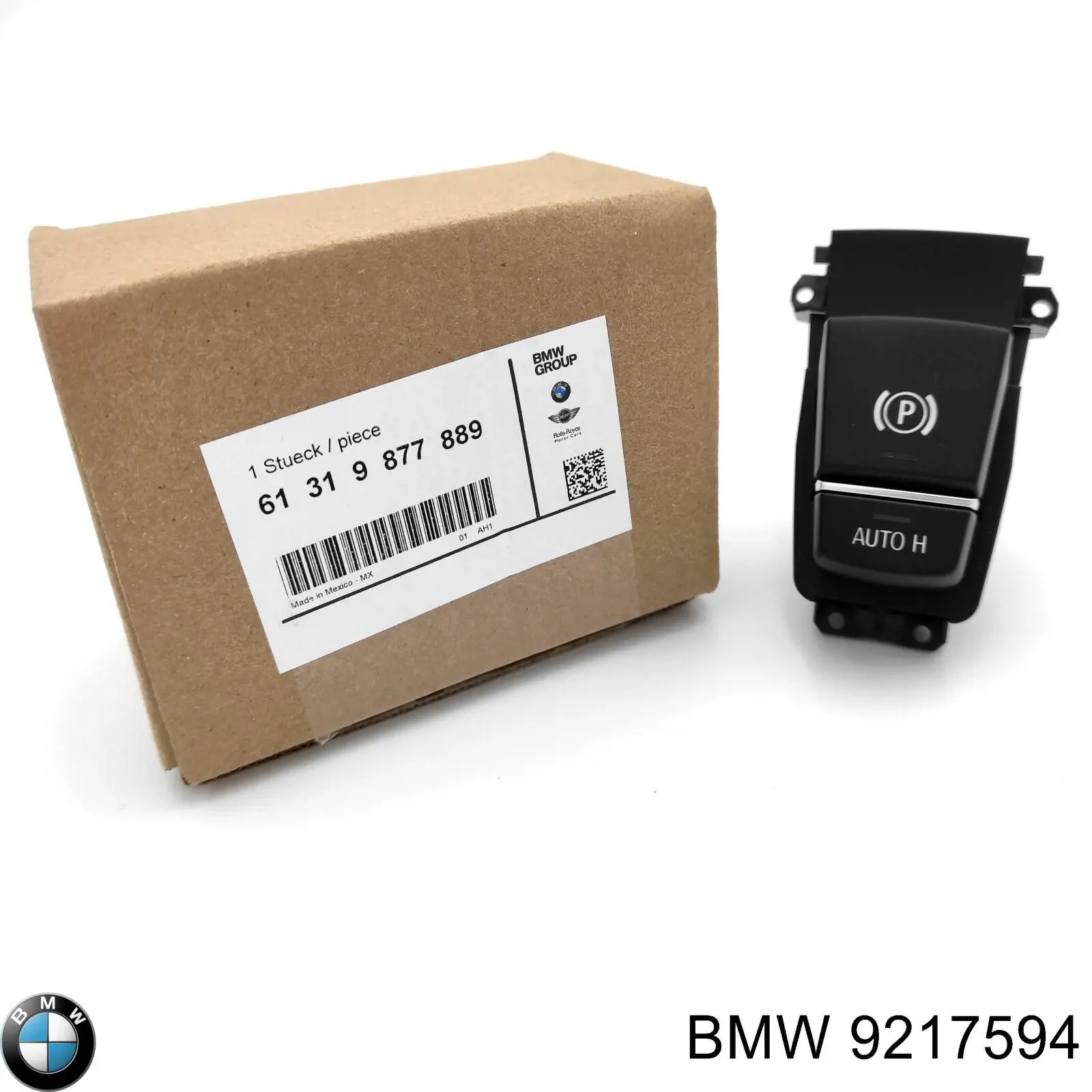 9217594 BMW interruptor, accionamento freno detención