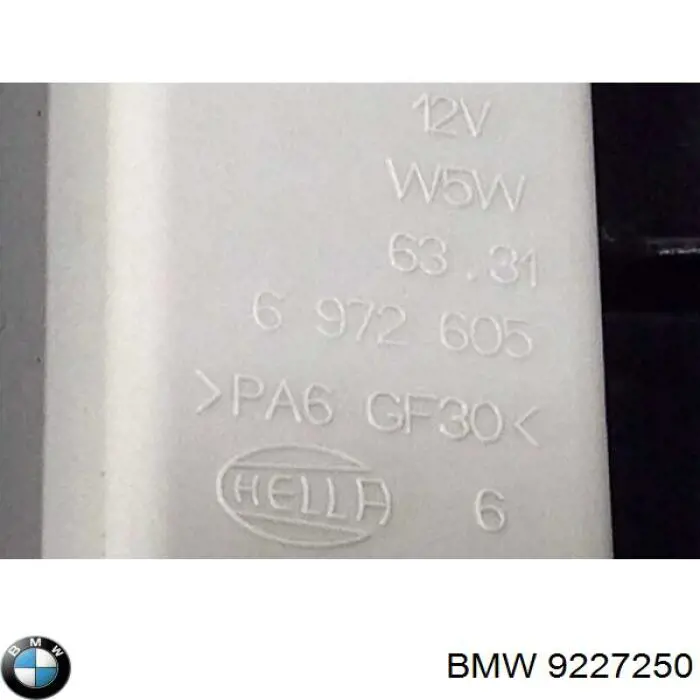 Comprar 9227250 BMW Amortiguador de tapa de guantera