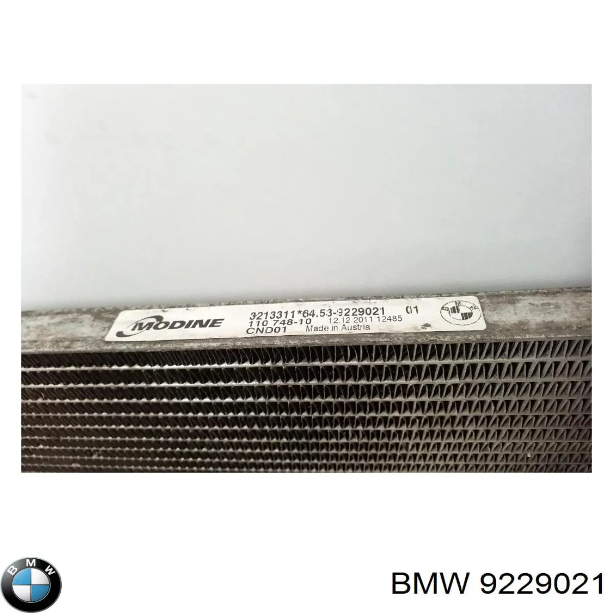 Comprar 9229021 BMW Condensador de aire acondicionado